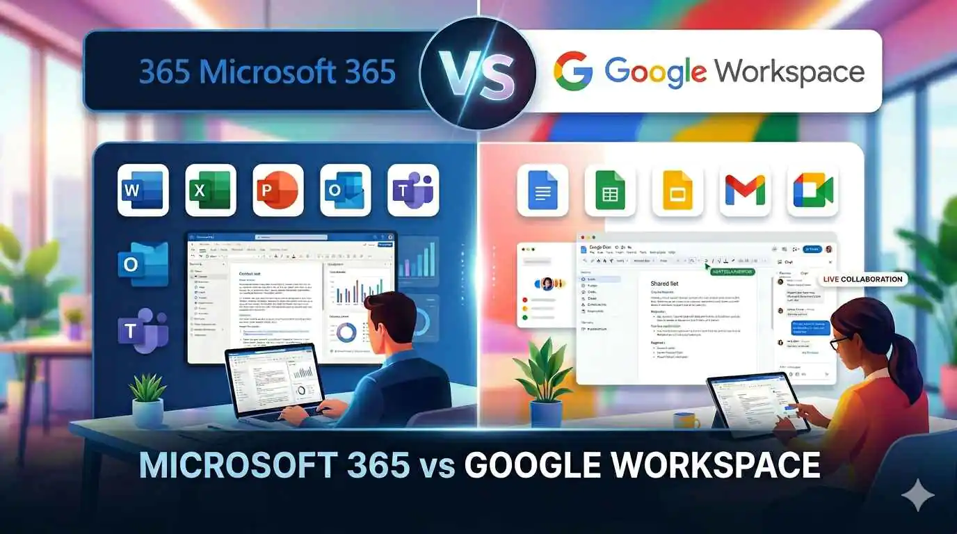 Skytech – Microsoft 365 vs Google Workspace – Which is Better in 2026